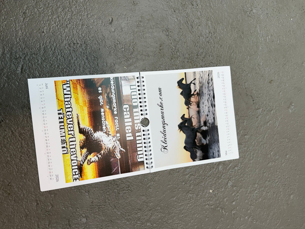 KLEIDUNGSMARKE KALENDER