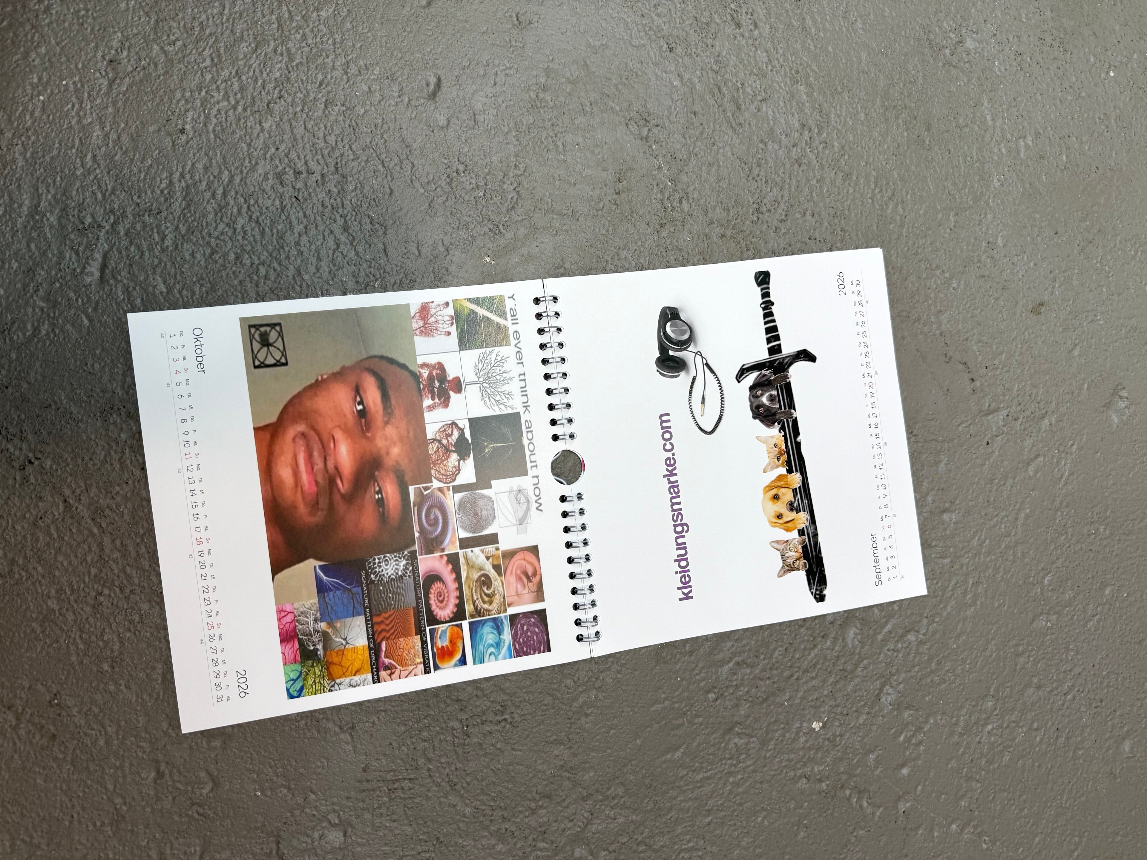 KLEIDUNGSMARKE KALENDER