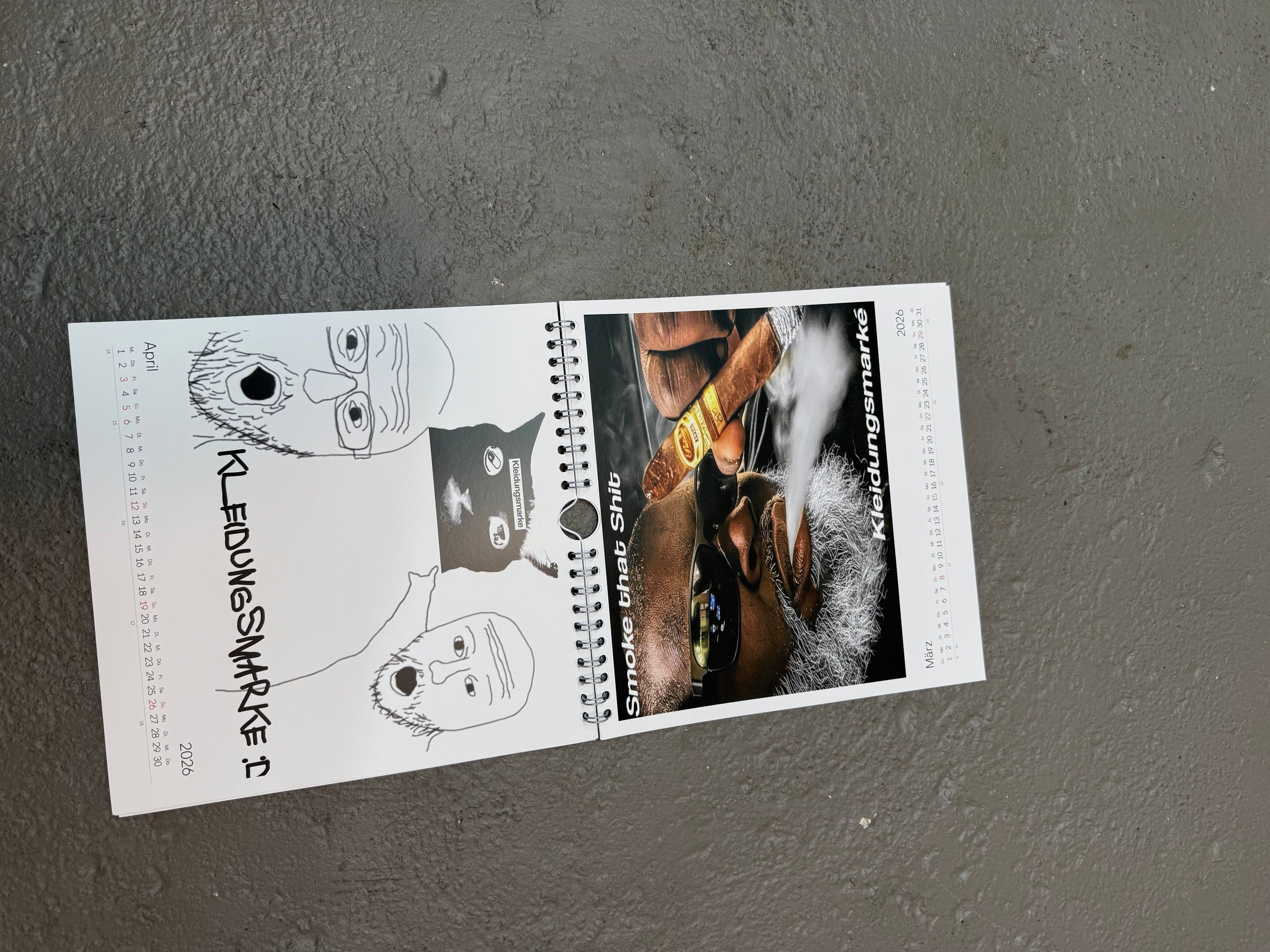 KLEIDUNGSMARKE KALENDER